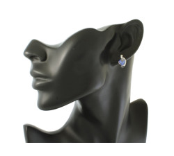 komplet stalowy ze srebrem