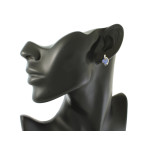 komplet stalowy ze srebrem