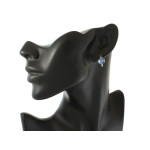 komplet stalowy ze srebrem