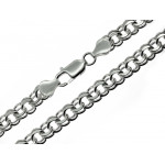 Łańcuch srebrny gruby męski