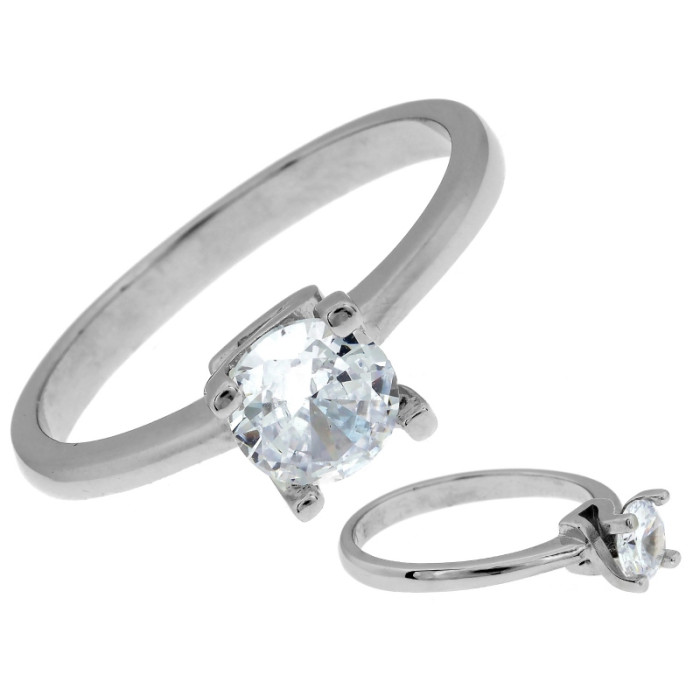 pierścionek srebrny bez kamieni 925