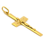 złoty krzyż na Chrzest