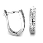 kolczyki 925 bez cyrkonii