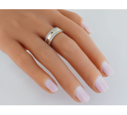 Złoty pierścionek Eternity 585/14k