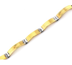 Złota bransoletka 585/14k dla mężczyzn