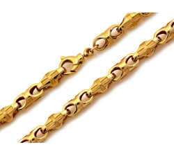 Naszyjnik ze złota 585 dla mężczyzny z dużych ogniw