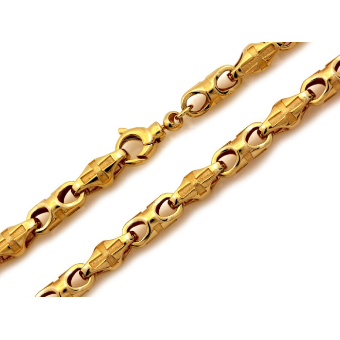 Naszyjnik ze złota 585 dla mężczyzny z dużych ogniw