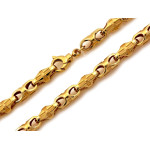 Naszyjnik ze złota 585 dla mężczyzny z dużych ogniw