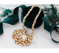 Naszyjnik ze złota 585 dla mężczyzny z dużych ogniw