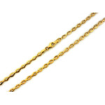 Złoty łańcuszek 585, szerokość 3,4 mm, waga 4,09 g