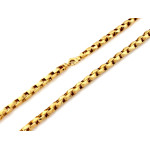 Złoty łańcuszek męski z próby 585/14k