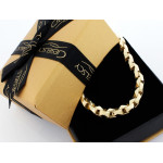 Złoty łańcuszek męski z próby 585/14k