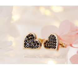 złote kolczyki gładkie