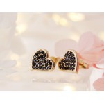 złote kolczyki gładkie