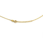 Złoty naszyjnik 333 z modnymi ogniwami ankier 8kt