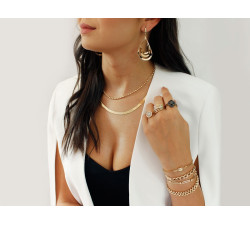 Złota bransoletka 585 dla eleganckich kobiet
