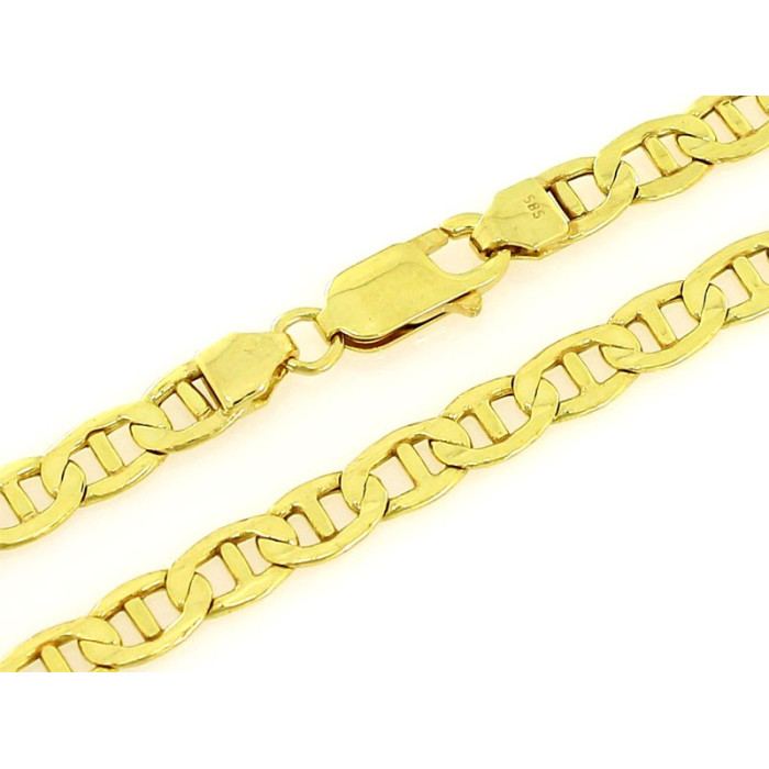 Złoty łańcuszek 14kt marina Gucci splot 5mm wyjątkowy design