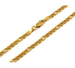 Łańcuszek złoty 585 splot nonna Mona Lisa design klasyczny elegancki