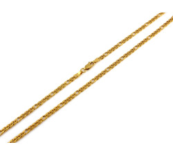 Łańcuszek złoty 585 splot nonna Mona Lisa design klasyczny elegancki