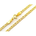 Łańcuszek złoty 585 splot Marina elegancki wzór Gucci 14kt