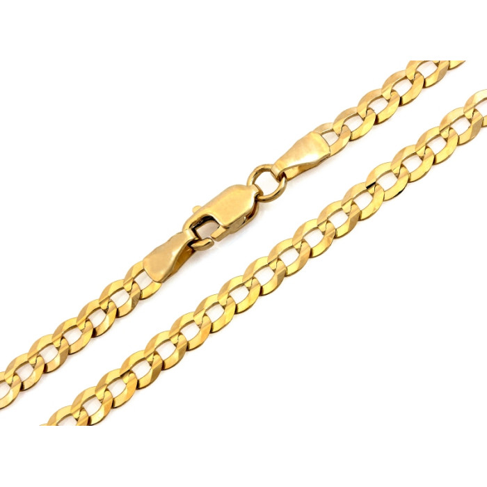 Złoty łańcuszek Pancerka 585 50 cm