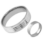 srebrny pierścionek bez kamieni 925