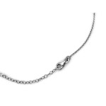 Srebrny naszyjnik 925 z pozłacanymi okręgami dwoma na łańcuszku