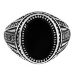 pierścionek srebro markazyty