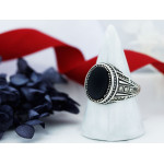 pierścionek srebro markazyty