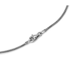 Naszyjnik ze srebra 925 z wiszącym kamieniem na łańcuszku grubym