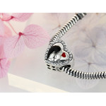 Srebrny wisiorek charms 925 zawieszka beads do bransoletki dla miłośników zwierząt