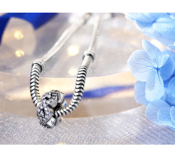 Zawieszka do bransoletki ze srebra 925 charms z cyrkoniami