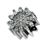 Srebrna zawieszka do bransoletki 925 charms zdobiony cyrkoniami