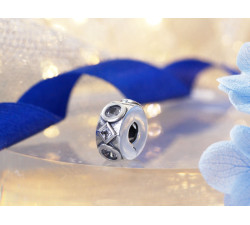 Charms ze srebra 925 do bransoletki z cyrkoniami