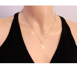 Złota zawieszka 14K