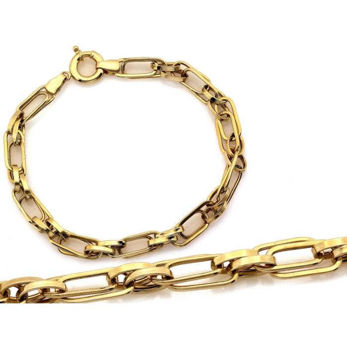 Złota bransoletka 585/14k dla kobiety na prezent