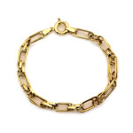 Złota bransoletka 585/14k dla kobiety na prezent