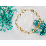 Złota bransoletka 585/14k dla kobiety na prezent