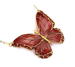 Złoty naszyjnik z motywem zwierząt, 585/14k