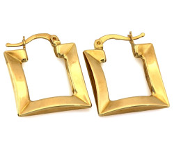 Złote kolczyki - elegancka biżuteria na prezent