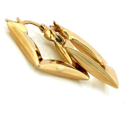 Złote kolczyki - elegancka biżuteria na prezent