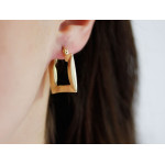 Złote kolczyki - elegancka biżuteria na prezent