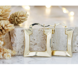 Złote kolczyki - elegancka biżuteria na prezent