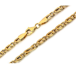Złoty łańcuszek dmuchany, próba 585, 45-55 cm