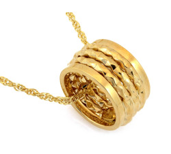 Złoty naszyjnik 45 cm 585 na prezent