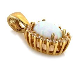 Złota przywieszka Markiza 585/14k