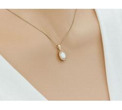 Złota przywieszka Markiza 585/14k