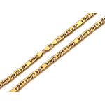 Złoty łańcuszek męski 8mm, 585/14k.
