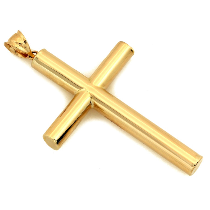 Złota przywieszka Krzyż, 585/14k
