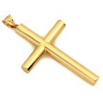 Złota przywieszka Krzyż, 585/14k